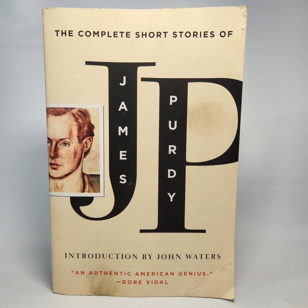 The Complete Short Stories of James Purdy Paperback John Waters Fiction Book